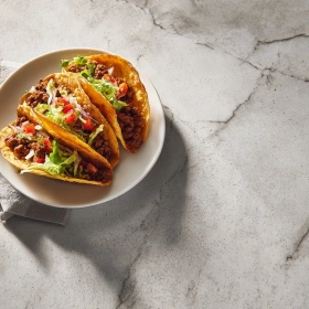 Cooking process for Delicious Beef Tacos showing technique and proper timing