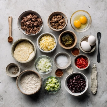 Perfectly cooked Classic Beef Tacos served and ready to eat - final result