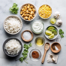 Street Corn Chicken Bowl recipe