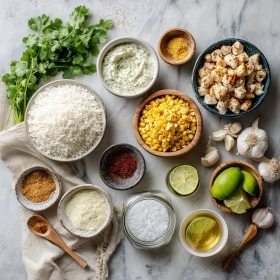 Cooking process for Street Corn Chicken Bowl showing technique and proper timing