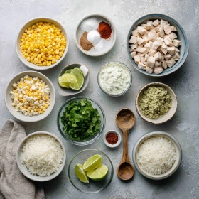 Street Corn Rice Bowl recipe