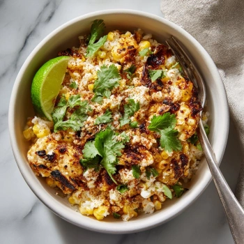 Street Corn Rice Bowl final result
