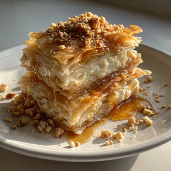 Perfectly cooked Garlic Steak Tortellini served and ready to eat - final result