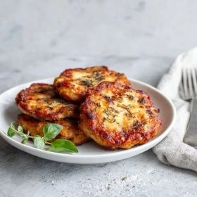 Cooking process for Cheesy Pizza Burgers showing technique and proper timing