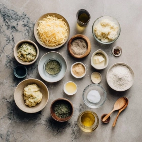 Cooking process for Savory Herb Fritters showing technique and proper timing